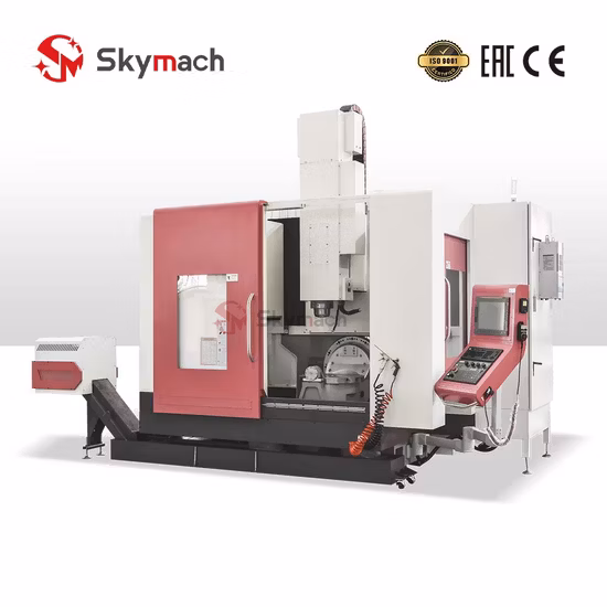 5 Axis Continuous and Simultaneous CNC Machining Center for Processing Bronze and Zinc