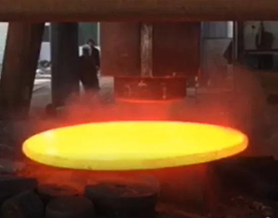 Open Die Large Forging Disc Blind Forging Nozzle Roller Cylinder Ring Heavy Forging 