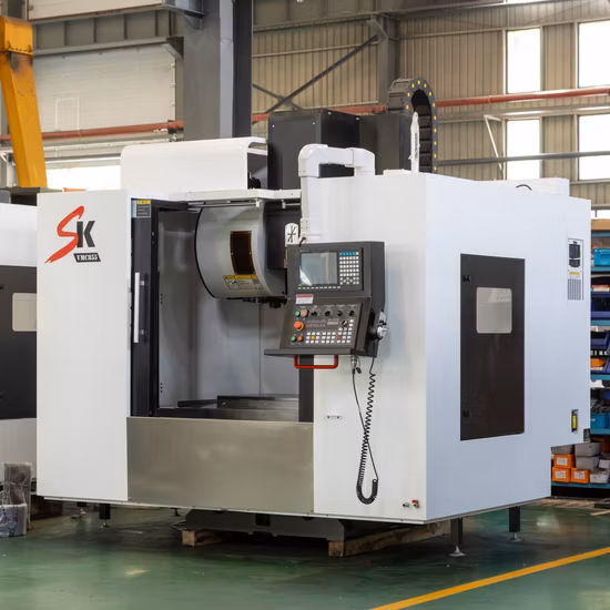 Vertical Vmc1160 CNC Fanuc System Machining Center Processing Price